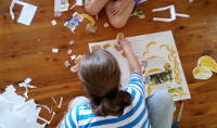 kids doing homework
